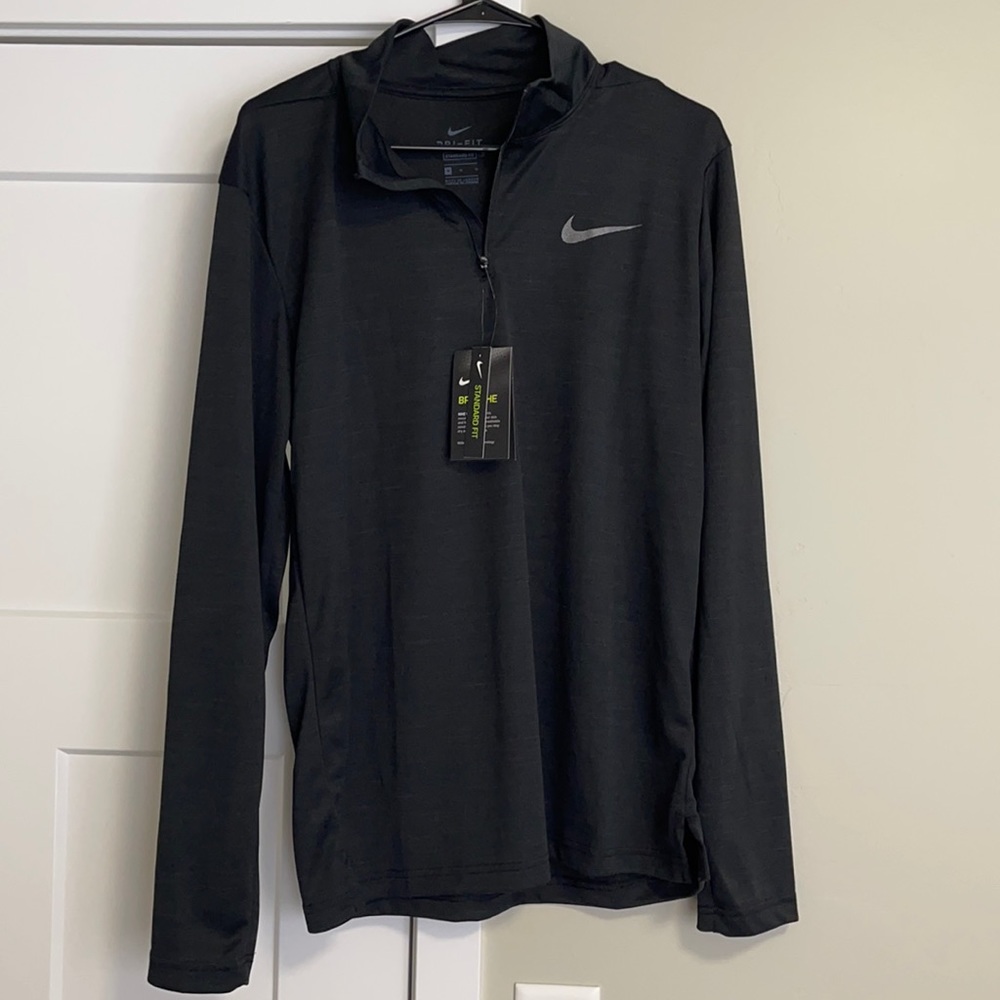 NWT Men’s Nike Dri-Fir long sleeve zip up athletic
